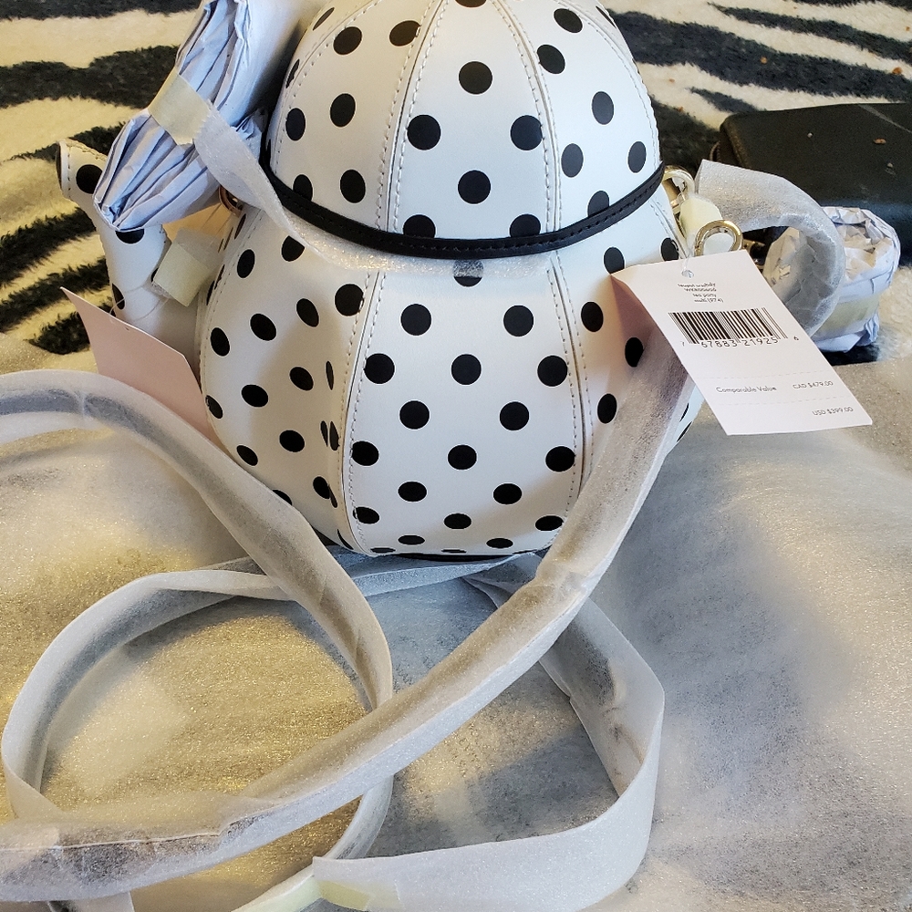 KATE SPADE ALICE IN WONDERLAND TEAPOT CROSSBODY
